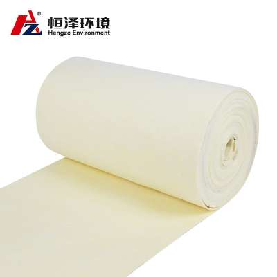 Polyester Staple Fiber Glass Scrim Nonwoven Air Filter Felt bag filter for paint filter