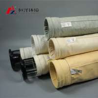 Polyester Acrylic PPS P84 PTFE Pulse Jet Media NOMEX Fiber Glass Dust Filter Bag